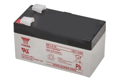 Barošanas akumulatoru baterija YUASA Auxilliary, Backup & Specialist NP1.2-12 12V 1,2Ah (97x48x54,5)_1