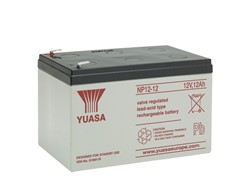 Barošanas akumulatoru baterija YUASA Auxilliary, Backup & Specialist NP12-12 12V 12Ah (151x98x97,5)_0