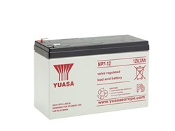Barošanas akumulatoru baterija YUASA Auxilliary, Backup & Specialist NP7-12 12V 7Ah (151x65x98)_1
