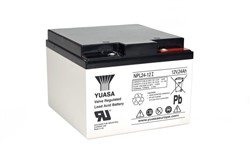 Barošanas akumulatoru baterija YUASA Auxilliary, Backup & Specialist NPL24-12I 12V 24Ah (166x175x125)_0