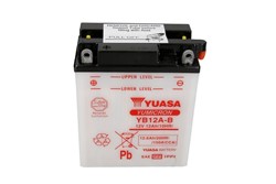 Akumulator motocyklowy YUASA YB12A-B YUASA 12V 12,6Ah 150A L+_2