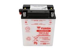 Akumulator motocyklowy YUASA YB14-A2 YUASA 12V 14,7Ah 175A L+_2