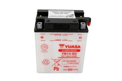 Akumulators YUASA YB14-B2 YUASA 12V 14,7Ah 175A (134x89x166)_2
