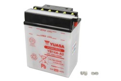 Akumulator motocyklowy YUASA YB14A-A2 YUASA 12V 14,7Ah 175A L+_0