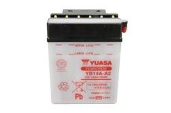 Akumulator motocyklowy YUASA YB14A-A2 YUASA 12V 14,7Ah 175A L+_2
