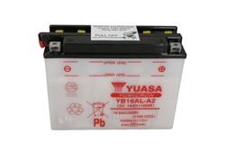 Akumulators YUASA YB16AL-A2 YUASA 12V 16,8Ah 210A (207x72x164)_2