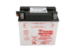 Akumulators YUASA YB16B-A1 YUASA 12V 16,8Ah 207A (160x90x161)_2