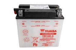 Akumulators YUASA YB16B-A YUASA 12V 16,8Ah 207A (160x90x161)_2