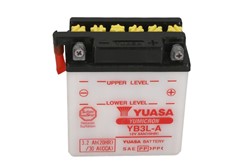Akumulators YUASA YB3L-A YUASA 12V 3,2Ah 30A (99x57x111)_2