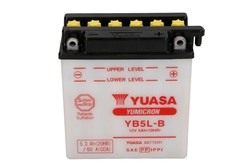 Akumulators YUASA YB5L-B YUASA + ELEKTROLIT 12V 5Ah 60A (121x61x131)_2