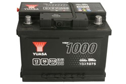 Akumulators YUASA YBX1000 CaCa YBX1075 12V 56Ah 510A (243x175x175)_2
