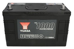 Akumulators YUASA 1000 Series Super Heavy Duty YBX1664 12V 110Ah 750A (347x174x235)_2
