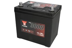 Akumulators YUASA YBX3000 SMF YBX3005 12V 60Ah 500A (232x173x225)