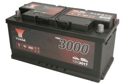 Akumulators YUASA YBX3000 SMF YBX3017 12V 90Ah 800A (353x175x175)_0