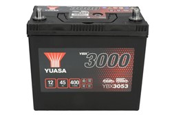 Akumulators YUASA YBX3000 SMF YBX3053 12V 45Ah 400A (238x129x225)_2