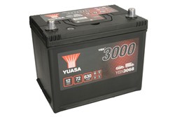 Akumulators YUASA YBX3000 SMF YBX3068 12V 72Ah 630A (269x174x223)_1