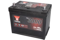 Akumulators YUASA YBX3000 SMF YBX3069 12V 72Ah 630A (269x174x223)_0