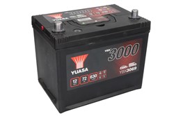 Akumulators YUASA YBX3000 SMF YBX3069 12V 72Ah 630A (269x174x223)_1