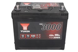 Akumulators YUASA YBX3000 SMF YBX3069 12V 72Ah 630A (269x174x223)_2