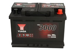 Akumulators YUASA YBX3000 SMF YBX3096 12V 76Ah 680A (278x175x190)_2