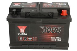 Akumulators YUASA YBX3000 SMF YBX3100 12V 71Ah 680A (278x175x175)_2