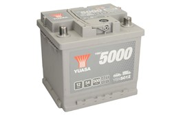 Akumulators YUASA YBX5000 Silver High Performance SMF YBX5012 12V 54Ah 500A (207x175x190)_1