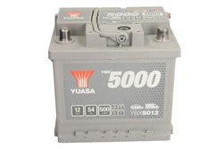 Akumulators YUASA YBX5000 Silver High Performance SMF YBX5012 12V 54Ah 500A (207x175x190)_2