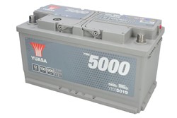 Akumulators YUASA YBX5000 Silver High Performance SMF YBX5019 12V 100Ah 900A (353x175x190)_0
