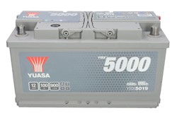 Akumulators YUASA YBX5000 Silver High Performance SMF YBX5019 12V 100Ah 900A (353x175x190)_2