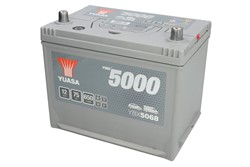 Akumulators YUASA YBX5000 Silver High Performance SMF YBX5068 12V 75Ah 650A (269x174x223)_0
