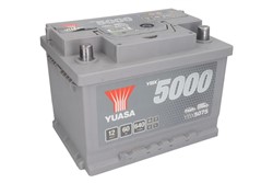 Akumulators YUASA YBX5000 Silver High Performance SMF YBX5075 12V 60Ah 640A (243x175x175)_1