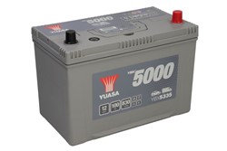 Akumulators YUASA YBX5000 Silver High Performance SMF YBX5335 12V 100Ah 830A (303x173x225)_1