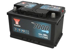 Akumulators YUASA START&STOP EFB; YBX7000 EFB Start Stop Plus YBX7100 12V 65Ah 650A (278x175x175)_0