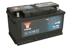 Akumulators YUASA START&STOP EFB; YBX7000 EFB Start Stop Plus YBX7110 12V 75Ah 730A (317x175x175)_1