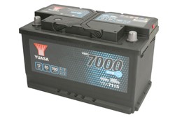 Akumulators YUASA START&STOP EFB; YBX7000 EFB Start Stop Plus YBX7115 12V 85Ah 760A (317x175x190)_0
