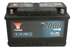 Akumulators YUASA START&STOP EFB; YBX7000 EFB Start Stop Plus YBX7115 12V 85Ah 760A (317x175x190)_2