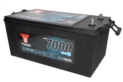 Akumulators YUASA 7000 Series Super Heavy Duty EFB YBX7625 12V 230Ah 1400A (516x274x236)_0