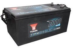 Akumulators YUASA 7000 Series Super Heavy Duty EFB YBX7625 12V 230Ah 1400A (516x274x236)_1