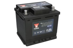Akumulators YUASA START&STOP AGM; YBX9000 AGM Start Stop Plus YBX9012 12V 50Ah 520A (207x175x190)_0