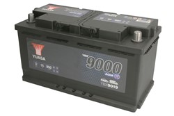 Akumulators YUASA START&STOP AGM; YBX9000 AGM Start Stop Plus YBX9019 12V 95Ah 850A (353x175x190)