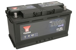 Akumulators YUASA START&STOP AGM; YBX9000 AGM Start Stop Plus YBX9019 12V 95Ah 850A (353x175x190)_1