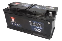 Akumulators YUASA START&STOP AGM; YBX9000 AGM Start Stop Plus YBX9020 12V 105Ah 950A (393x175x190)_0