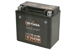 Battery 12Ah 200A L+ (additional -auxiliary/agm)