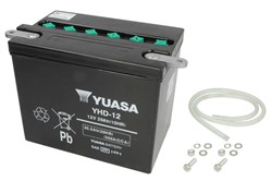 Akumulator motocyklowy YUASA YHD-12 YUASA 12V 29,5Ah 240A L+_0