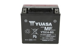 Akumulators YUASA YTX14-BS YUASA 12V 12,6Ah 210A (150x87x145)_2