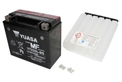 Maintenance free motorcycle battery YUASA YTX20L-BS YUASA