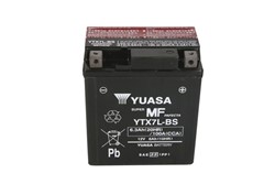 Akumulator motocyklowy YUASA YTX7L-BS YUASA 12V 6,3Ah 100A P+_2