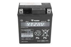 Akumulator motocyklowy YUASA YTZ8V YUASA 12V 7,4Ah 120A P+_2