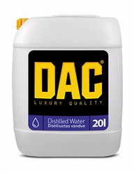 Demineralizuotas vanduo D.DANUSIO KF DAC DISTILLED WATER 20L