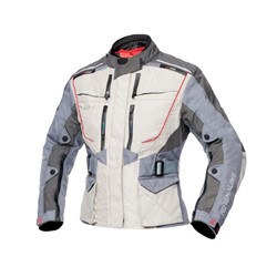 Jacket touring ADRENALINE ORION LADY PPE colour beige/grey/red